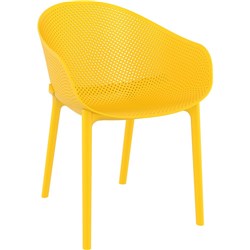 Sky Hospitality Tub Chair Heavy Duty Indoor Outdoor Use Polypropylene Mango