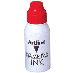 Artline Stamp Pad Ink ESA-2N 50CC Red